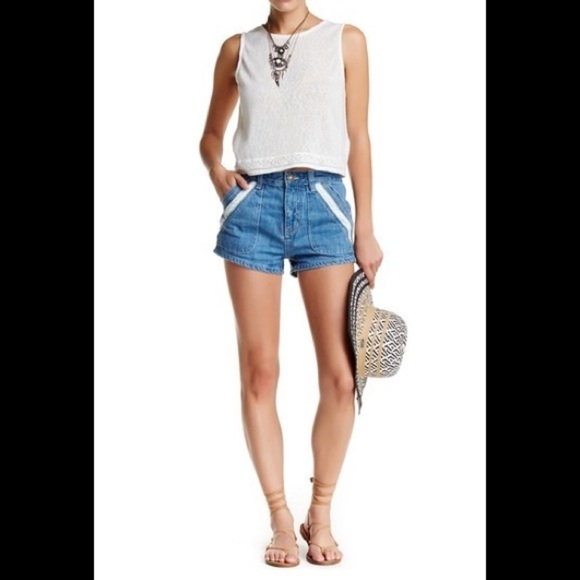Free People Sweet Surrender Short NWT sz 27 - Picture 2 of 9